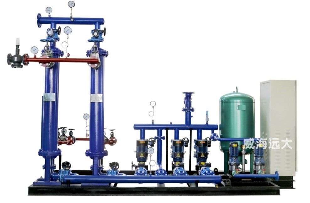 重慶殼管換熱機組+補水系統